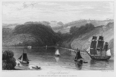 Tregothnan, la résidence du comte de Falmouth - William (after) Daniell