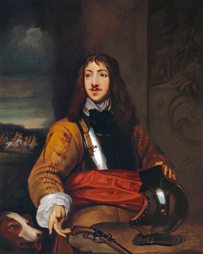 Colonel Richard Neville ou Sir Charles Lucas (1615-76) vers 1643 - William (after) Dobson