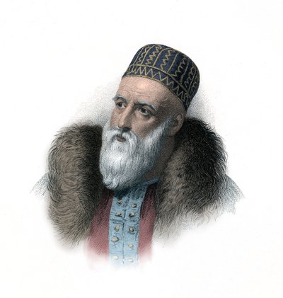 Ali Pacha / Pacha, également connu sous le nom de "Lion de Yannina". - William (after) Finden