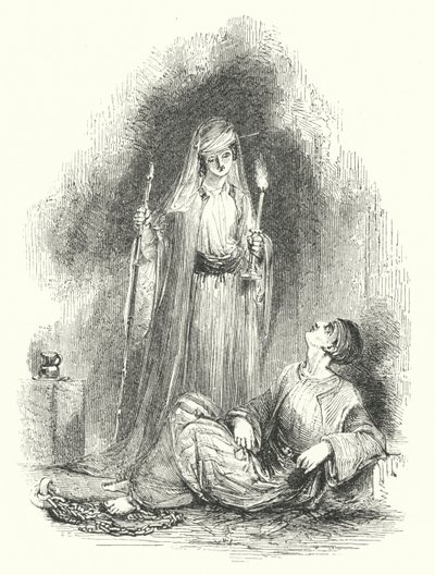 La fille de Bahram visitant El-As