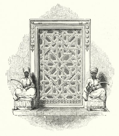 Les deux eunuques à la porte d