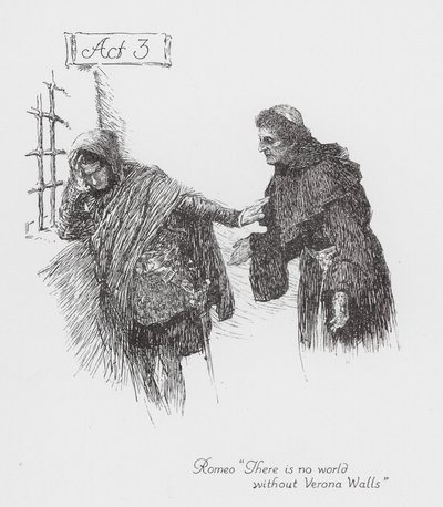 Roméo et Juliette de Shakespeare : Acte 3 - William (after) Hatherell