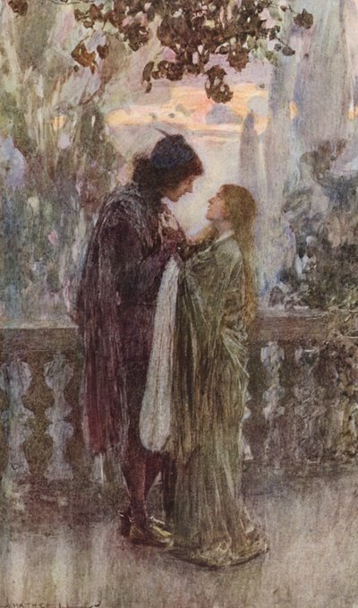 Roméo et Juliette de Shakespeare : Acte III, Scène V - William (after) Hatherell