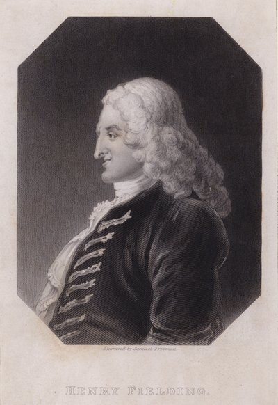 Henry Fielding, romancier et dramaturge anglais - William (after) Hogarth