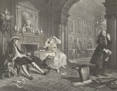 Mariage à la mode - William (after) Hogarth