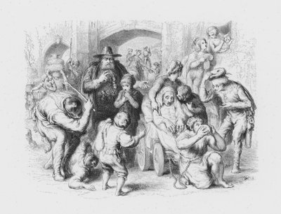 Shakespeare, Le Monde entier est une scène - William (after) Mulready