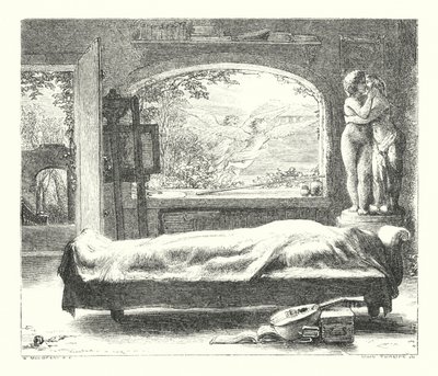 La Maison Déserte (gravure) - William (after) Mulready