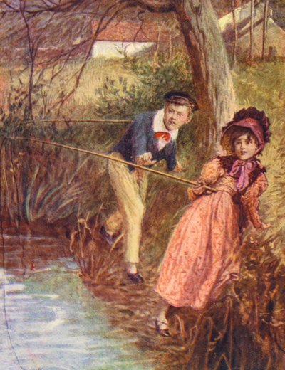 Illustration pour Le Moulin sur la Floss de George Eliot - William (after) Rainey