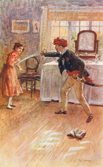 Illustration pour Le Moulin sur la Floss de George Eliot - William (after) Rainey