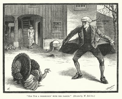 Vieux Tom en escarmouche avec le pasteur - William (after) Ralston