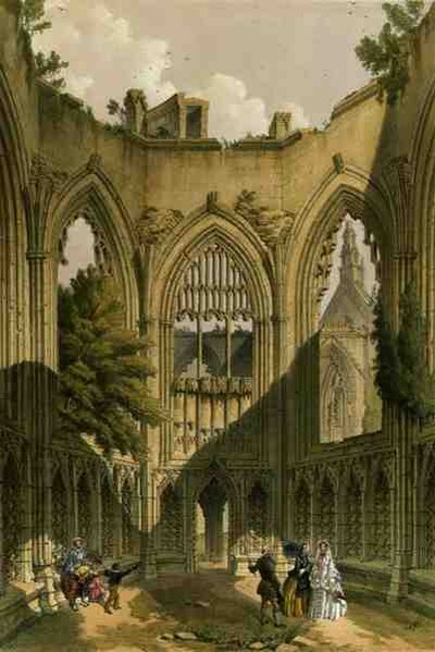 Abbaye de Howden, la salle capitulaire, de 