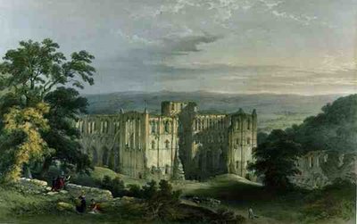 Abbaye de Rievaulx dans la vallée de Rye, de 
