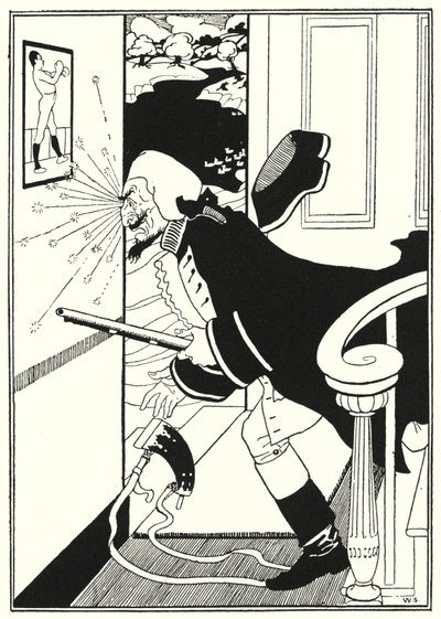 Illustration pour les Aventures du Baron de Münchhausen - William (after) Strang