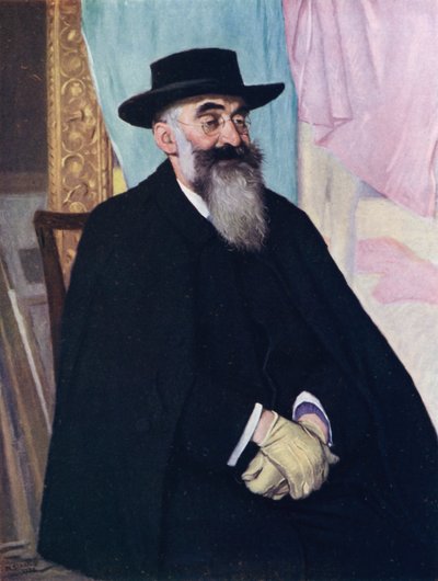 Portrait de Lucien Pissarro - William (after) Strang