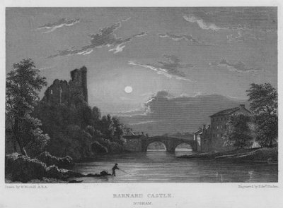 Château de Barnard, Durham - William (after) Westall