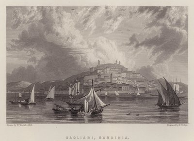 Cagliari, Sardaigne - William (after) Westall