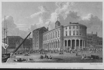 Guild-Hall ou Exchange, Newcastle upon Tyne - William (after) Westall