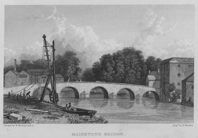 Pont de Maidstone - William (after) Westall