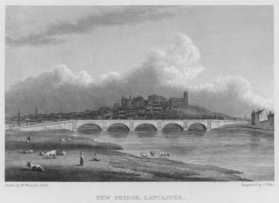 Nouveau pont, Lancaster - William (after) Westall