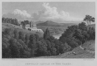 Château de Pentilly sur le Tamer - William (after) Westall