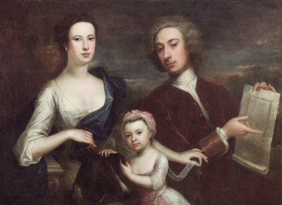 Portrait de Richard Boyle et Dorothy Savile - William (attr. to) Aikman