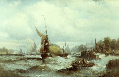 Mer agitée - William A. Thornley or Thornbery