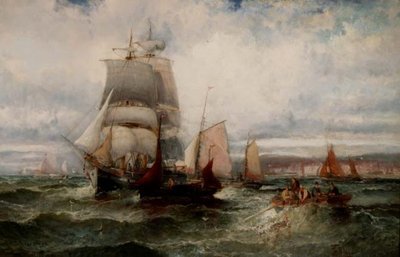 Au large de la côte sud - William A. Thornley or Thornbery