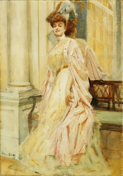 Une dame élégante - William Ablett