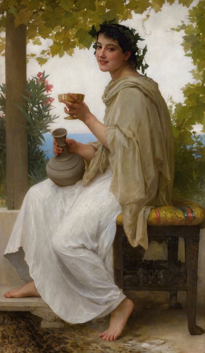 Bacchante - William Adolphe Bouguereau