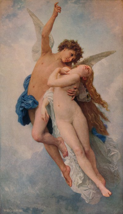 Cupidon et Psyché - William Adolphe Bouguereau