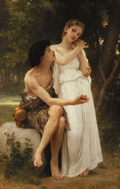 Premier bijou - William Adolphe Bouguereau