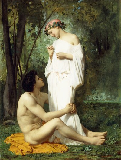 Idylle - William Adolphe Bouguereau