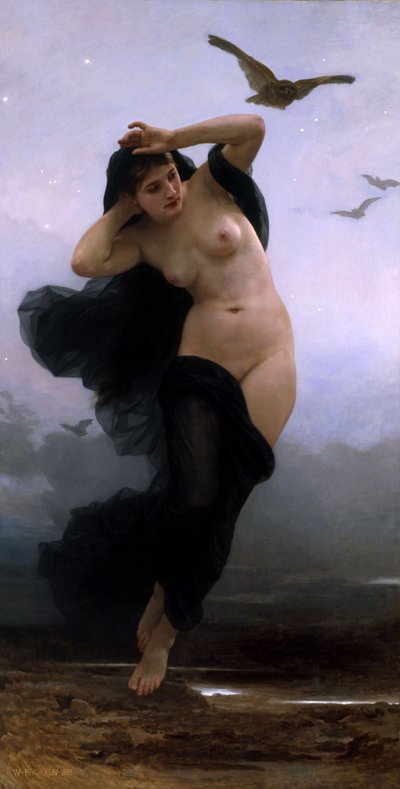La Nuit - William Adolphe Bouguereau
