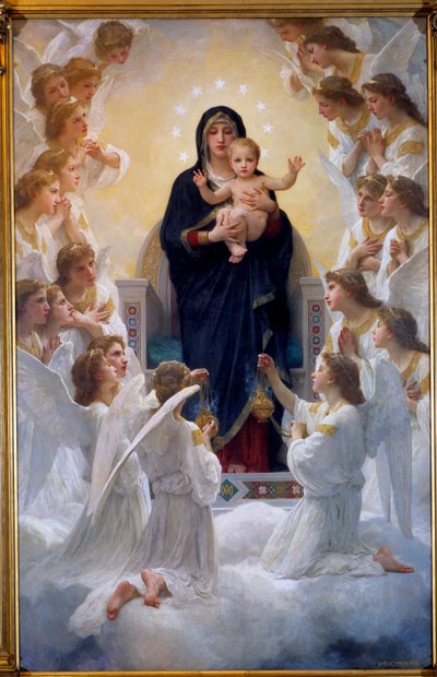La Vierge aux Anges - William Adolphe Bouguereau