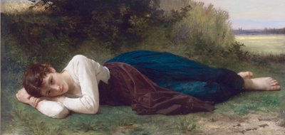 Le repos, par William-Adolphe Bouguereau - William Adolphe Bouguereau