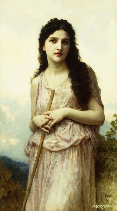 Méditation - William Adolphe Bouguereau
