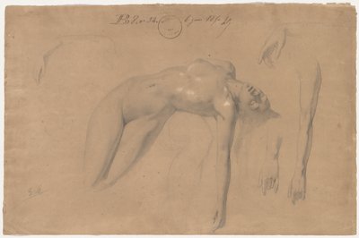 Femme nue allongée - William Adolphe Bouguereau