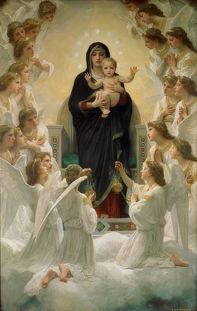 Regina Angelorum - William Adolphe Bouguereau