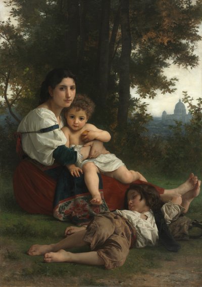 Repos - William Adolphe Bouguereau