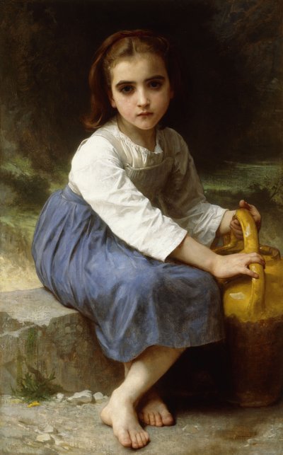 Jeune fille avec une cruche - William Adolphe Bouguereau