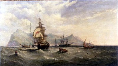 En route - Entrée des routes de Funchal, Madère - William Adolphus Knell
