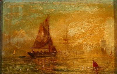 Sortir à la rame - William Adolphus Knell