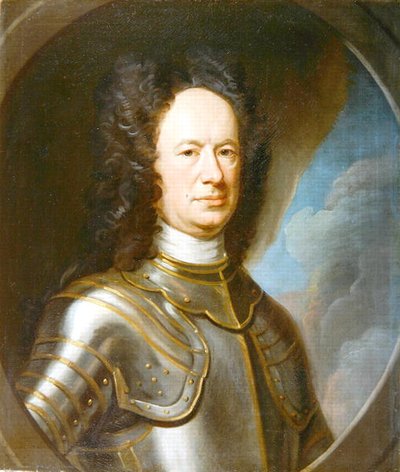 Portrait du colonel Alexander Campbell de Finab (né en 1669) 1715 - William Aikman