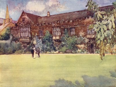 Façade du jardin du St John