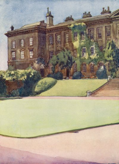 Cour avant du Worcester College - William Ainsworth Wildman