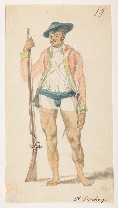 Un Sepoy. de l
