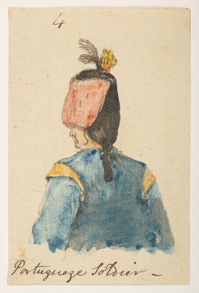 Soldat portugais, de l