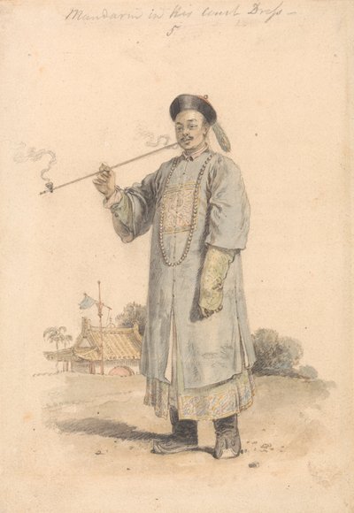 Un mandarin en habit de cour - William Alexander