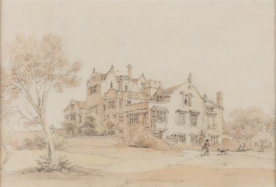 Une vieille maison, date inconnue - William Alexander