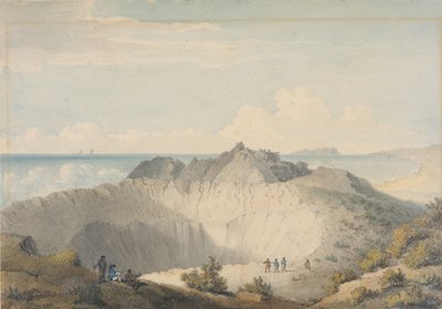 Cratère du sommet du mont Worroray, Owhyhee - William Alexander